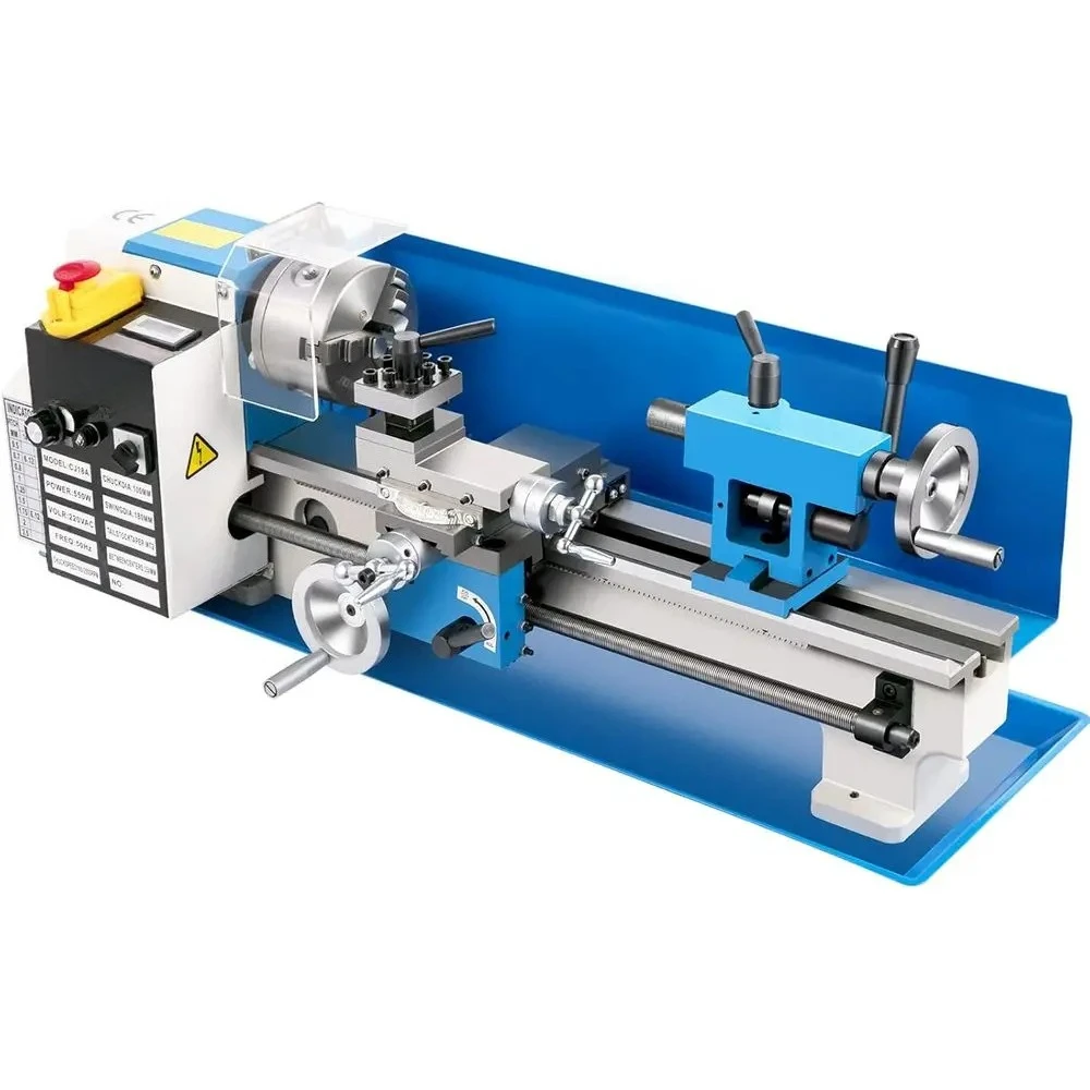 7x14 Benchtop Metal Lathe with Upgraded Digital Display, 550W, Variable 0-2250 RPM, 3-Jaw Chuck for Precision Metalworking
7x14 Benchtop Metal Lathe with Upgraded Digital Display, 550W, Variable 0-2250 RPM, 3-Jaw Chuck for Precision Metalworking