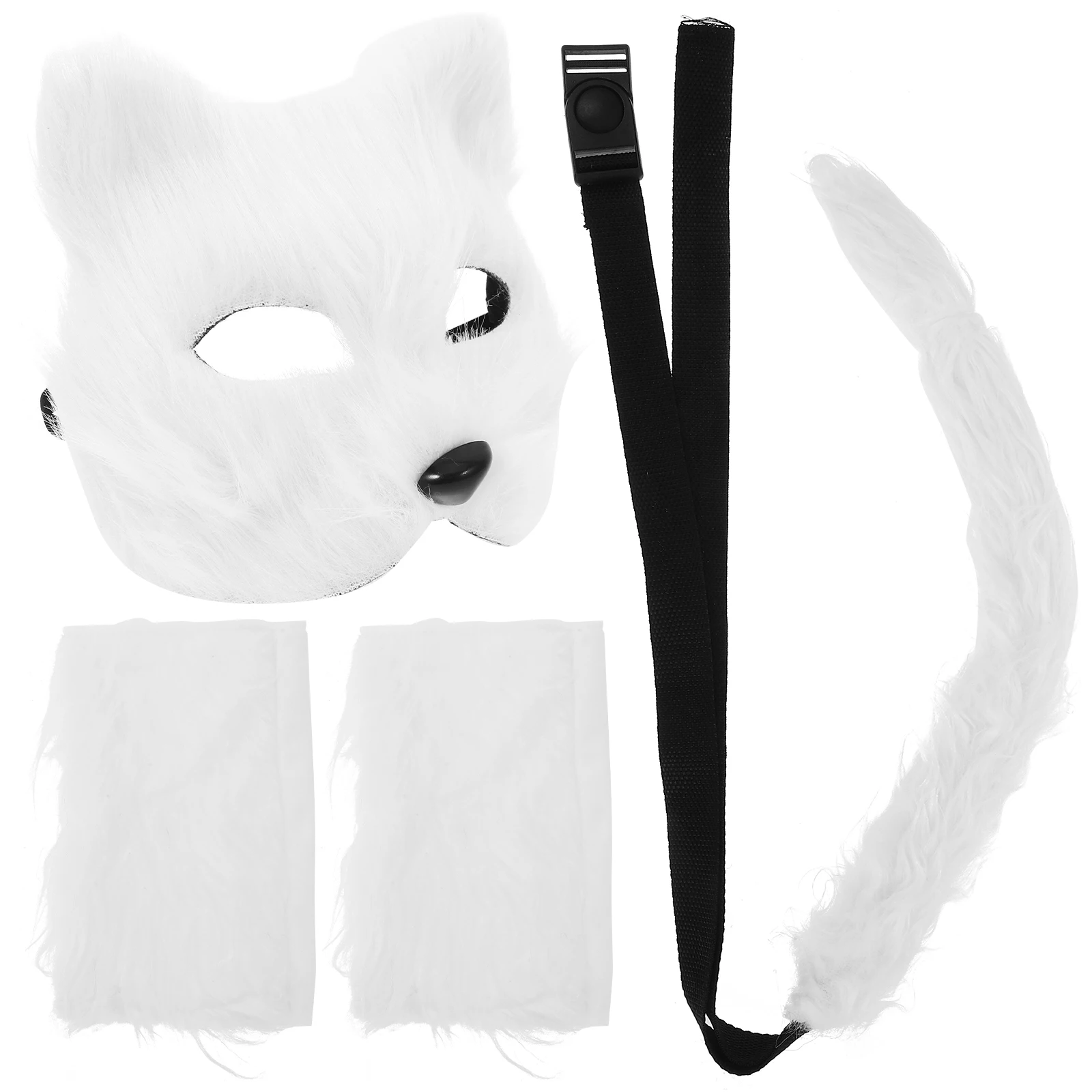 1 set Wolf Cosplay Costume Set Tail Gloves Animal Party Decor Prop For Festival Performance Role Play Accessory
1 set Wolf Cosplay Costume Set Tail Gloves Animal Party Decor Prop For Festival Performance Role Play Accessory