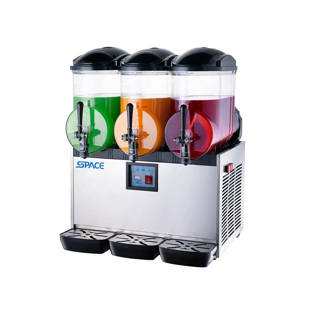 SPACE 3X12L Commercial Slushie Slush Machine Manufacturer Factory Directly Sell
SPACE 3X12L Commercial Slushie Slush Machine Manufacturer Factory Directly Sell