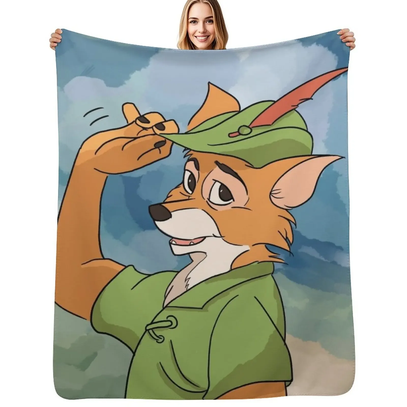 Robin Hood Throw Blanket Summer Beddings Moving Hair Blanket
Robin Hood Throw Blanket Summer Beddings Moving Hair Blanket