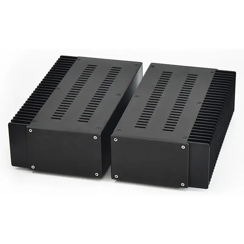 1809 175*90*309mm Aluminum Split Mono Amplifier Chassis Enclosure Single-side Radiator DIy Home Amp Case Shell
1809 175*90*309mm Aluminum Split Mono Amplifier Chassis Enclosure Single-side Radiator DIy Home Amp Case Shell