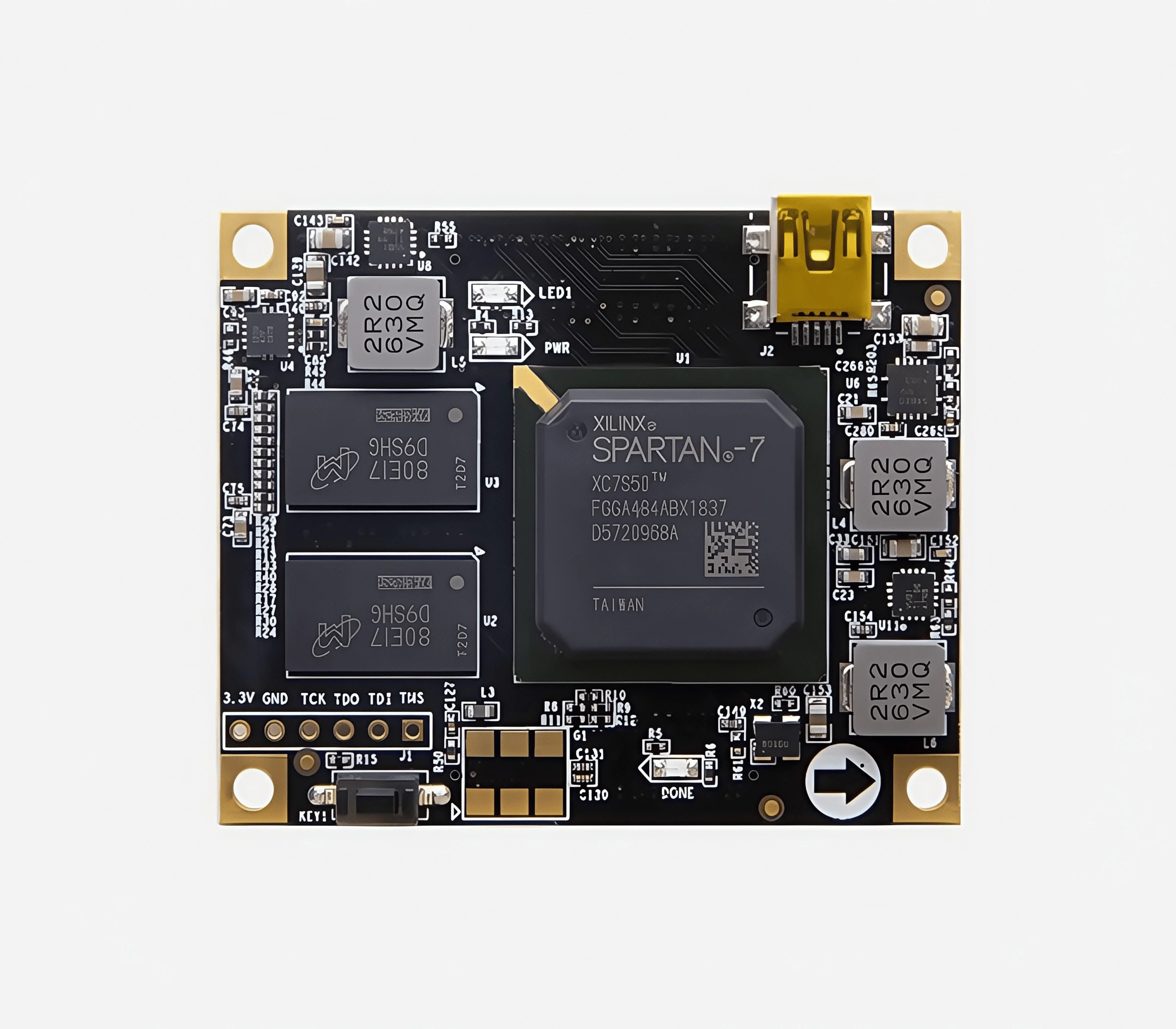 ALINX Xilinx Spartan7 FPGA Core Board XC7S50
ALINX Xilinx Spartan7 FPGA Core Board XC7S50
