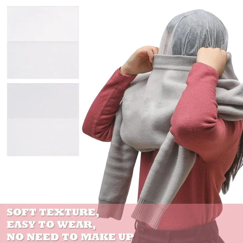 Новый одноразовый капюшон для макияжа, нетканый материал, косметические маски, защитный капюшон для макияжа, удобные дышащие чехлы для макияжа 
Новый одноразовый капюшон для макияжа, нетканый материал, косметические маски, защитный капюшон для макияжа, удобные дышащие чехлы для макияжа