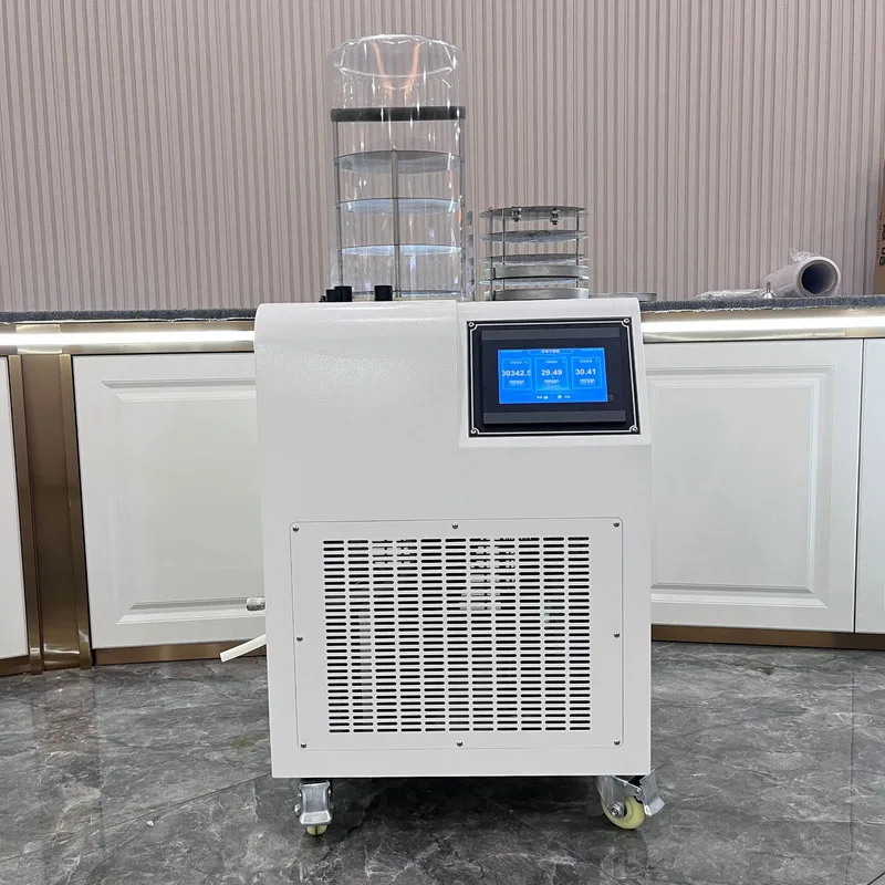 Vacuum Household Small Cat Dog Food Seafood Meat Fruit Vegetable Drying Dehydrating Freeze Dryer
Vacuum Household Small Cat Dog Food Seafood Meat Fruit Vegetable Drying Dehydrating Freeze Dryer