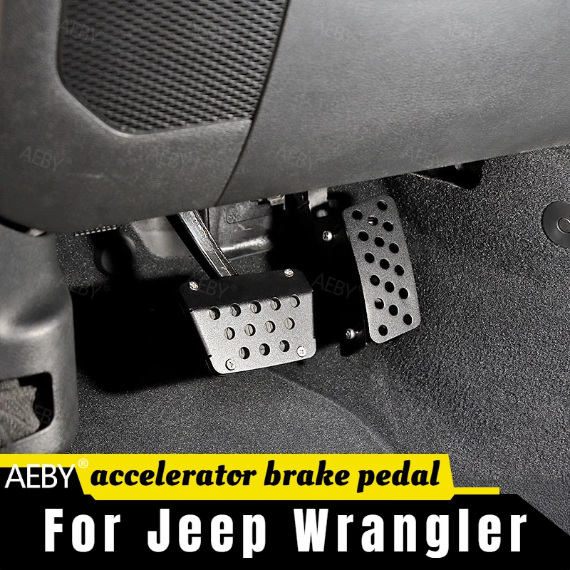 For Jeep Wrangler 2018-2023 Anti-slip iron left foot rest pedal,accelerator brake pedal,increase height,Car interior accessories
For Jeep Wrangler 2018-2023 Anti-slip iron left foot rest pedal,accelerator brake pedal,increase height,Car interior accessories