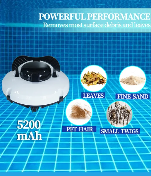 High Efficiency Automatic Pool Cleaning Robot Easy Maintenance Filter for Inground Pools High Quality Robotic Swimming Pool
High Efficiency Automatic Pool Cleaning Robot Easy Maintenance Filter for Inground Pools High Quality Robotic Swimming Pool