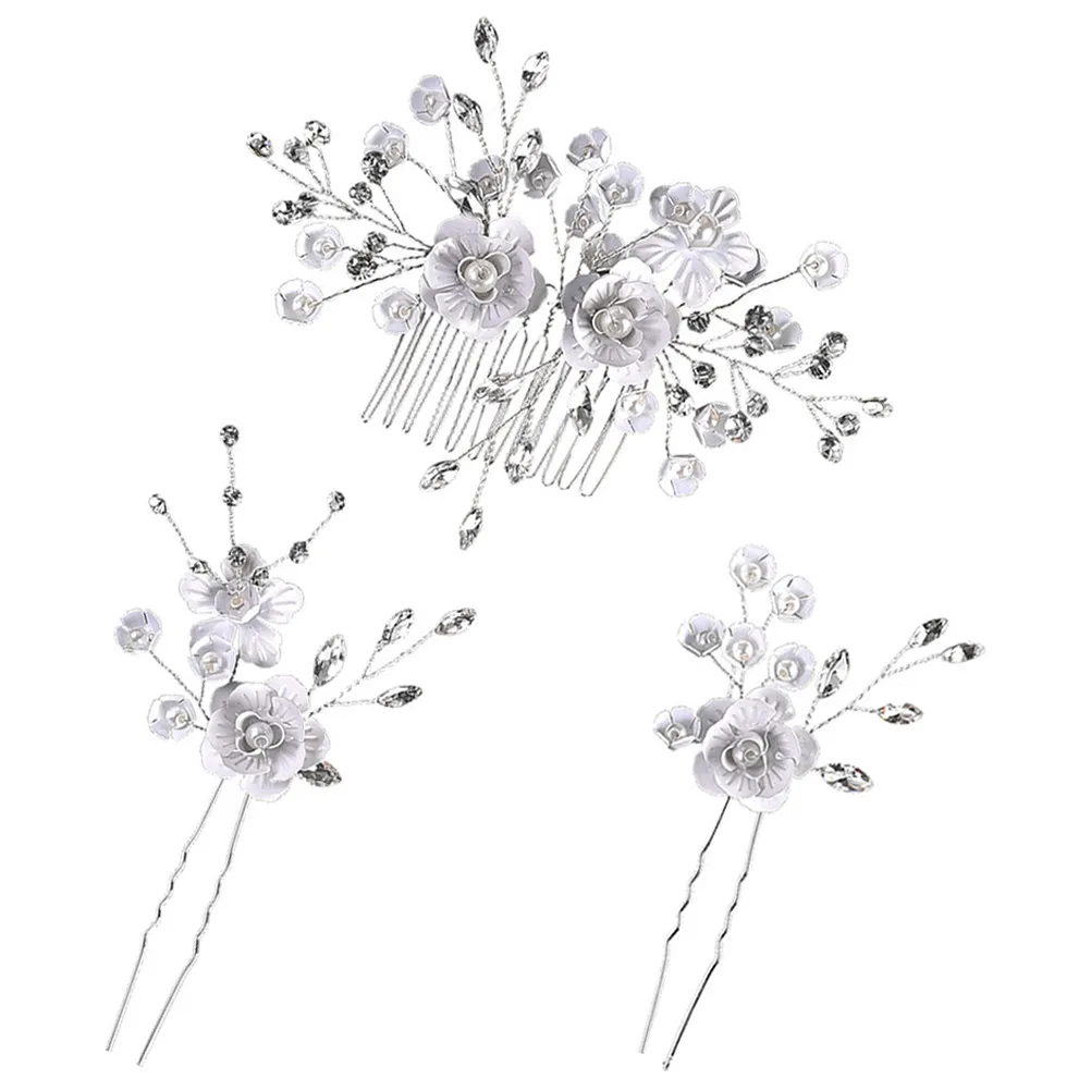 1Set Wedding Hair Accessories Bridal Pearl Flower Hair Comb Rhinestone Hairpin U Shape Perfect for Bride Party
1Set Wedding Hair Accessories Bridal Pearl Flower Hair Comb Rhinestone Hairpin U Shape Perfect for Bride Party