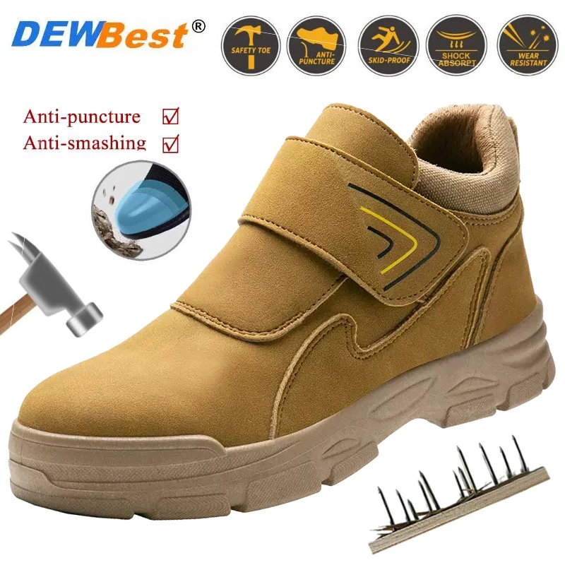 All-Season Men's Welding Boots with Pull-On Design: Construction Safety Footwear with Impact, Puncture, and Heat Resistance
All-Season Men's Welding Boots with Pull-On Design: Construction Safety Footwear with Impact, Puncture, and Heat Resistance