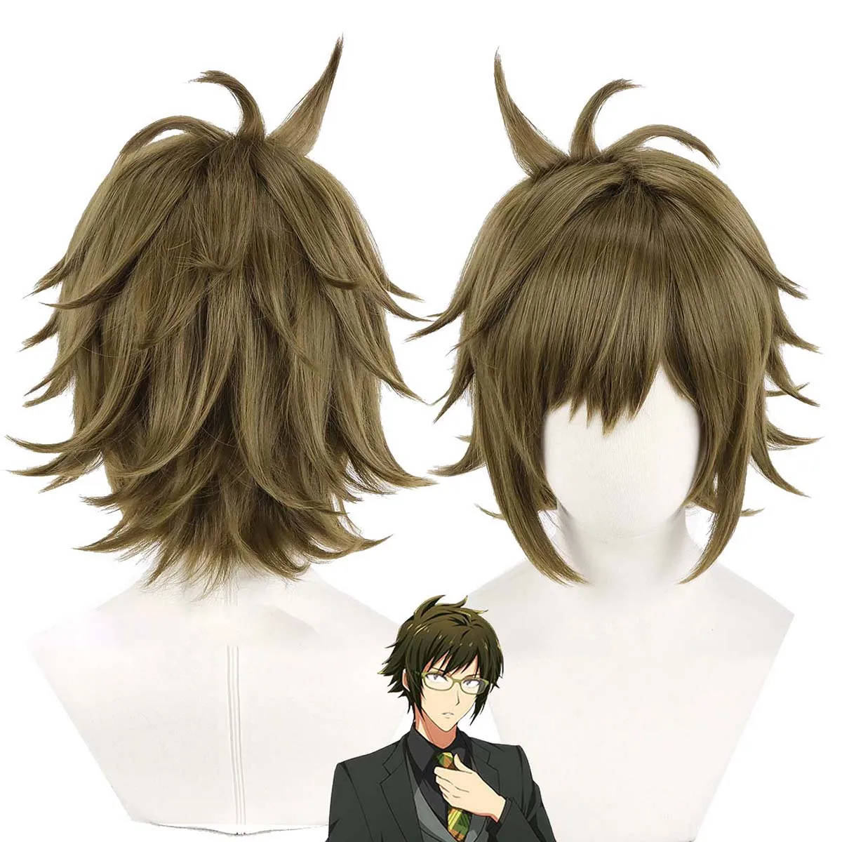 Anime IDOLiSH7 Nikaido Yamato Cosplay Short Green Heat Resistant Synthetic Hair Wig
Anime IDOLiSH7 Nikaido Yamato Cosplay Short Green Heat Resistant Synthetic Hair Wig