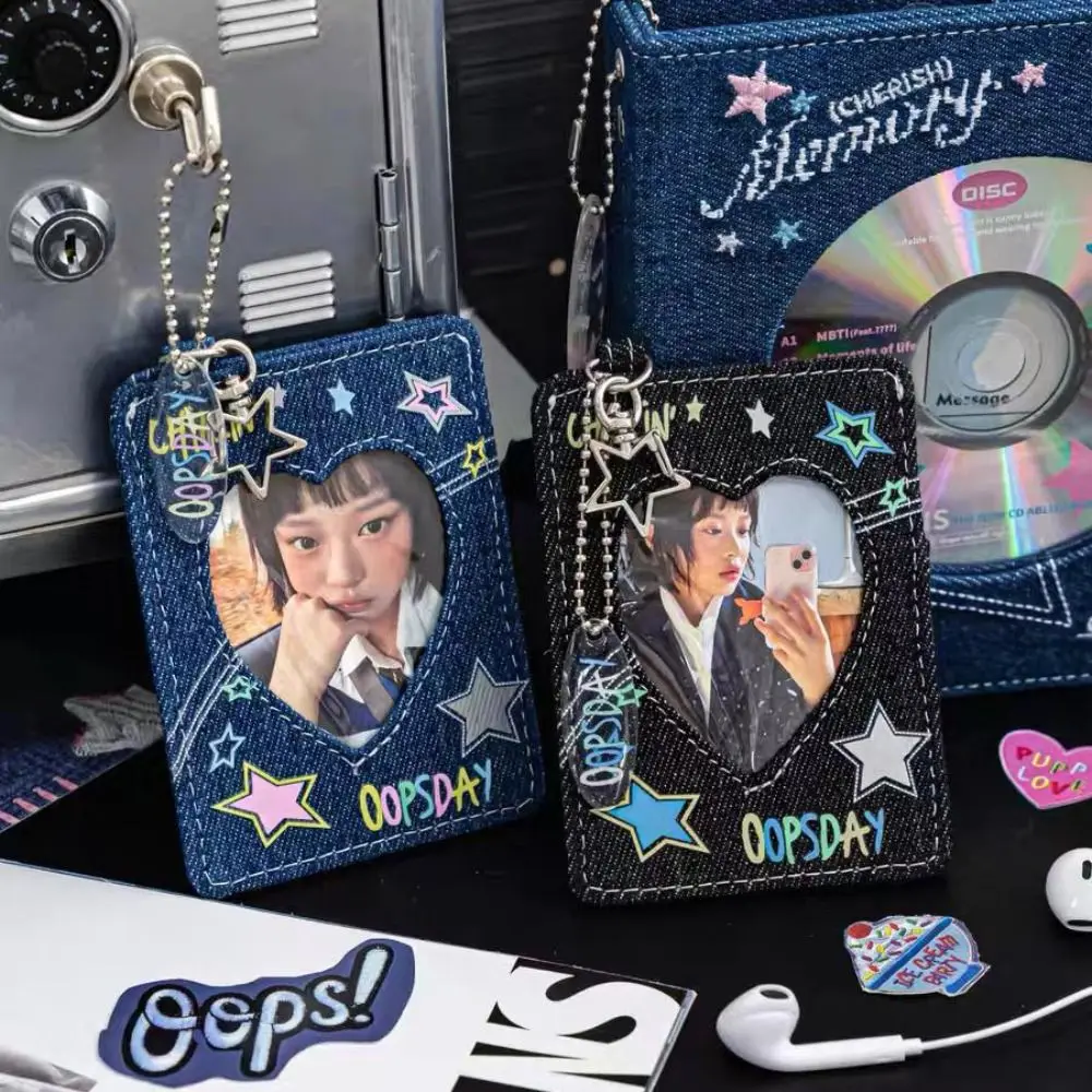 Kawaii 3-дюймовый джинсовый держатель для карт Y2k сумка со звездой кулон брелок для карт протектор сумка для хранения карт фотокарта
Kawaii 3-дюймовый джинсовый держатель для карт Y2k сумка со звездой кулон брелок для карт протектор сумка для хранения карт фотокарта