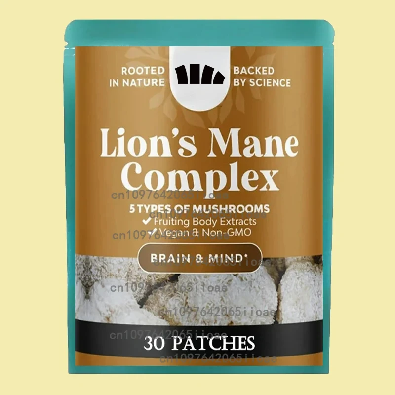Прозрачные пластыри Lions Mane Mushroom Память и фокус поддерживает иммунитетную систему и здоровье мозга, 30 пластырей
Прозрачные пластыри Lions Mane Mushroom Память и фокус поддерживает иммунитетную систему и здоровье мозга, 30 пластырей