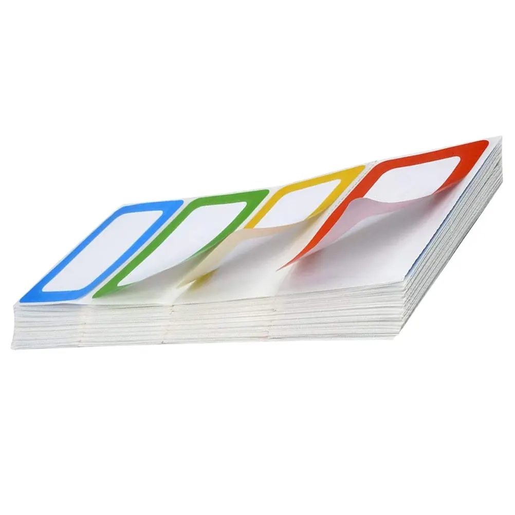 200pcs Self Adhesive Name Tags Stickers Colored Blank Labels for Office Kitchen Organization File Folder Marking
200pcs Self Adhesive Name Tags Stickers Colored Blank Labels for Office Kitchen Organization File Folder Marking
