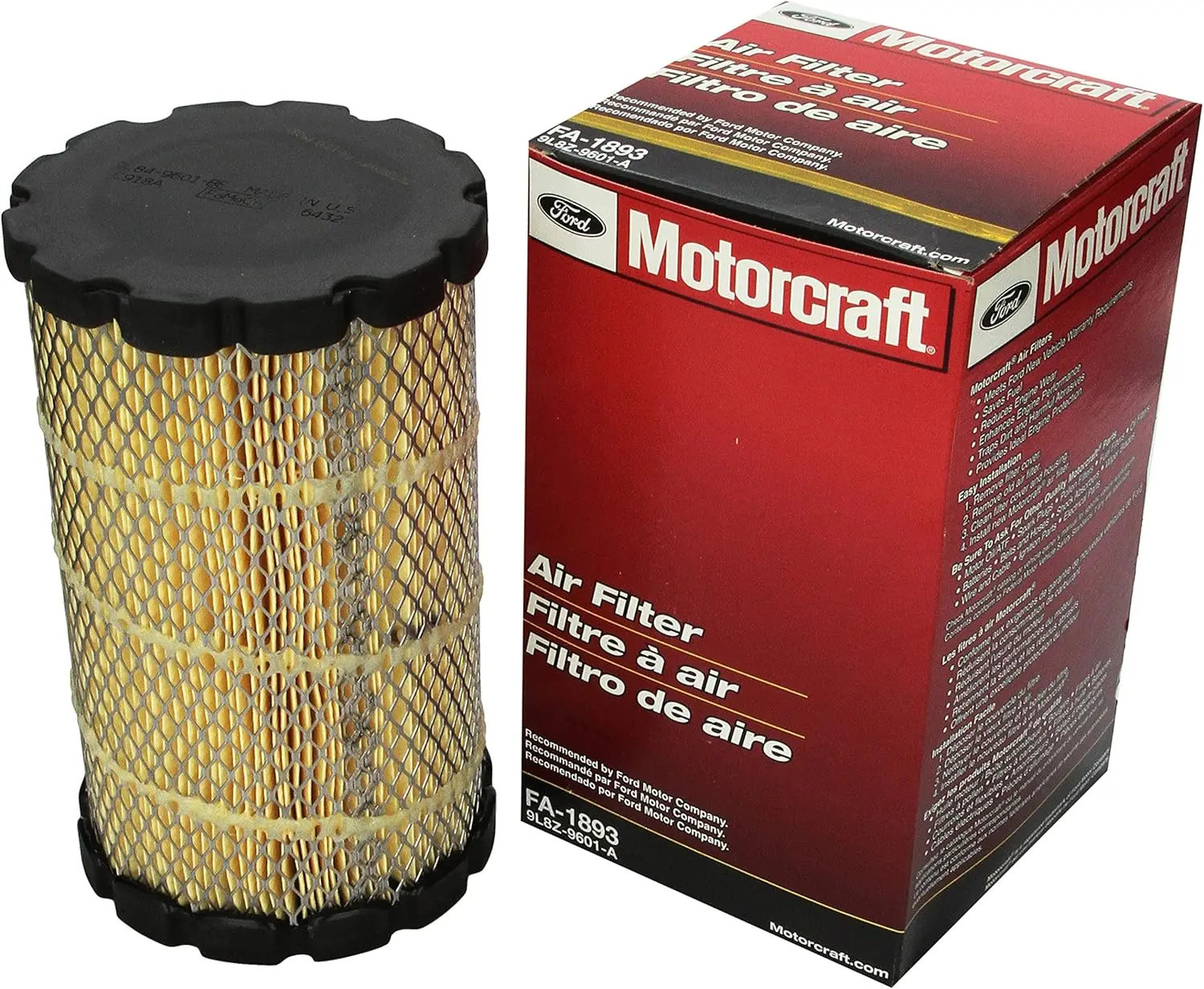 High-Quality Air Filter FA-1893 - Fits Multiple Vehicles, Easy Installation
High-Quality Air Filter FA-1893 - Fits Multiple Vehicles, Easy Installation