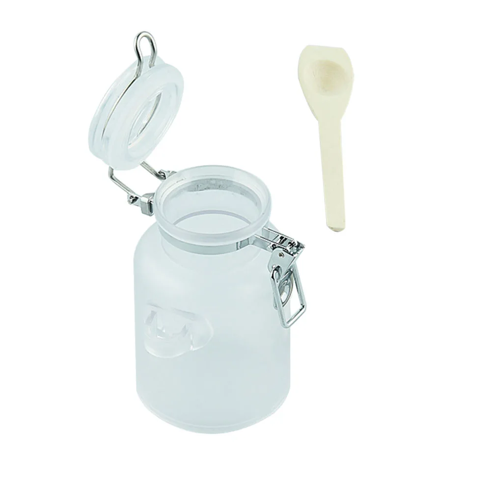 Bath Salt Bottle Packaging Jar 100ml White Portable Leakproof ABS Wood Storage Container Spoon for Personal Care Beauty Salon
Bath Salt Bottle Packaging Jar 100ml White Portable Leakproof ABS Wood Storage Container Spoon for Personal Care Beauty Salon