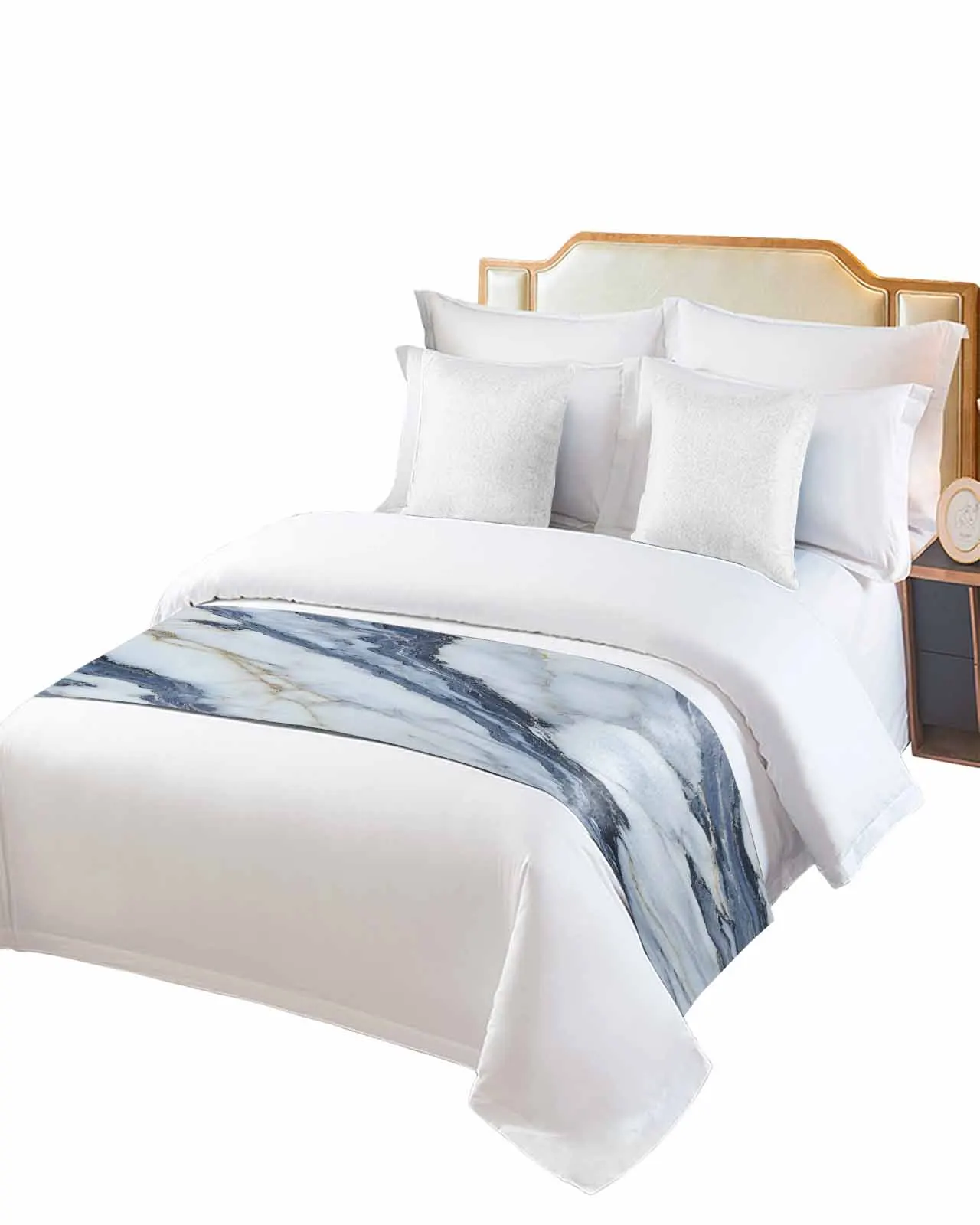 Modern Abstract Marble Bed Runner Luxury Hotel Bed Tail Scarf Decorative Cloth Home Bed Flag
Modern Abstract Marble Bed Runner Luxury Hotel Bed Tail Scarf Decorative Cloth Home Bed Flag