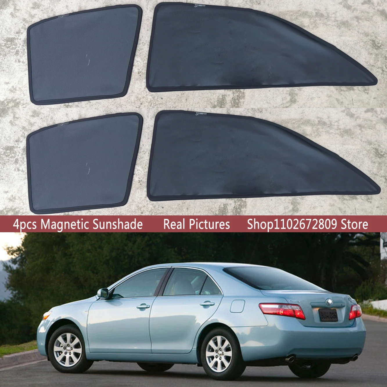 Magnetic Car Sunshade Shield Front Windshield Frame Curtain Sun Shades For Toyota Camry XV40 40 2006 -2011 2007 2008 Accessories
Magnetic Car Sunshade Shield Front Windshield Frame Curtain Sun Shades For Toyota Camry XV40 40 2006 -2011 2007 2008 Accessories