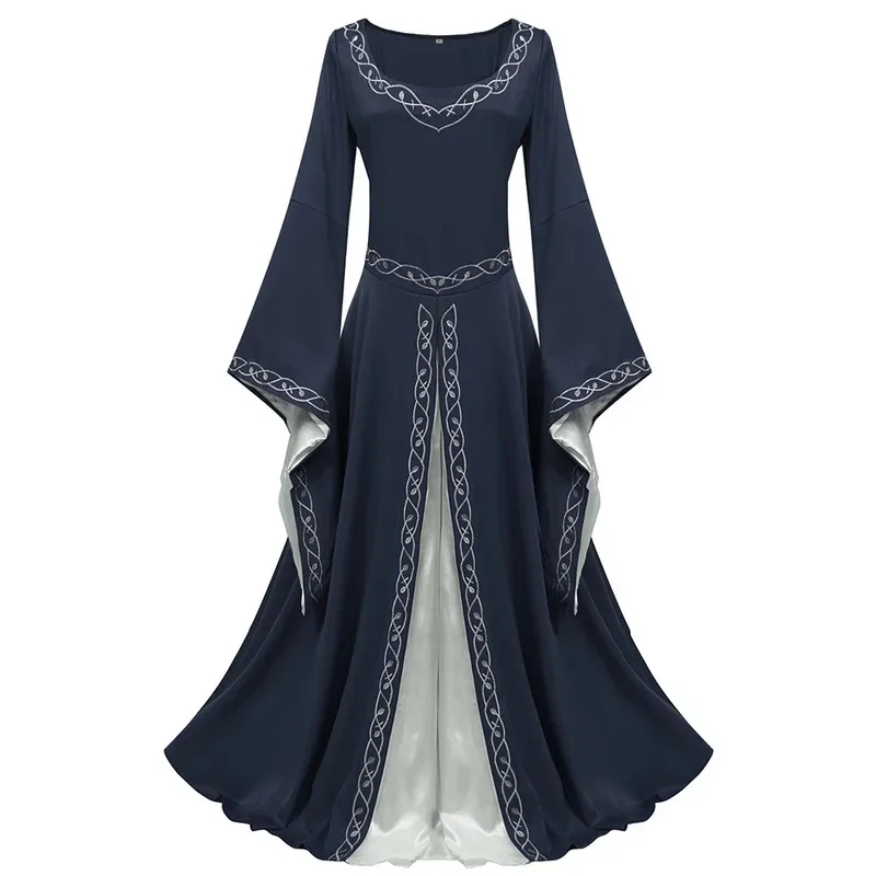 European Medieval Halloween Vintage Long Sleeve Chinese Floor-Length Cosplay Costume Dress
European Medieval Halloween Vintage Long Sleeve Chinese Floor-Length Cosplay Costume Dress