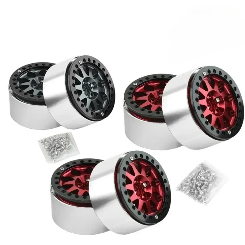 4pcs Metal Alloy Beadlock 2.2 inch Wheel Rims Hubs for Axial Wraith 90048 TRX-4 TRX-6 1/10 RC Crawler Car Upgrade Parts
4pcs Metal Alloy Beadlock 2.2 inch Wheel Rims Hubs for Axial Wraith 90048 TRX-4 TRX-6 1/10 RC Crawler Car Upgrade Parts
