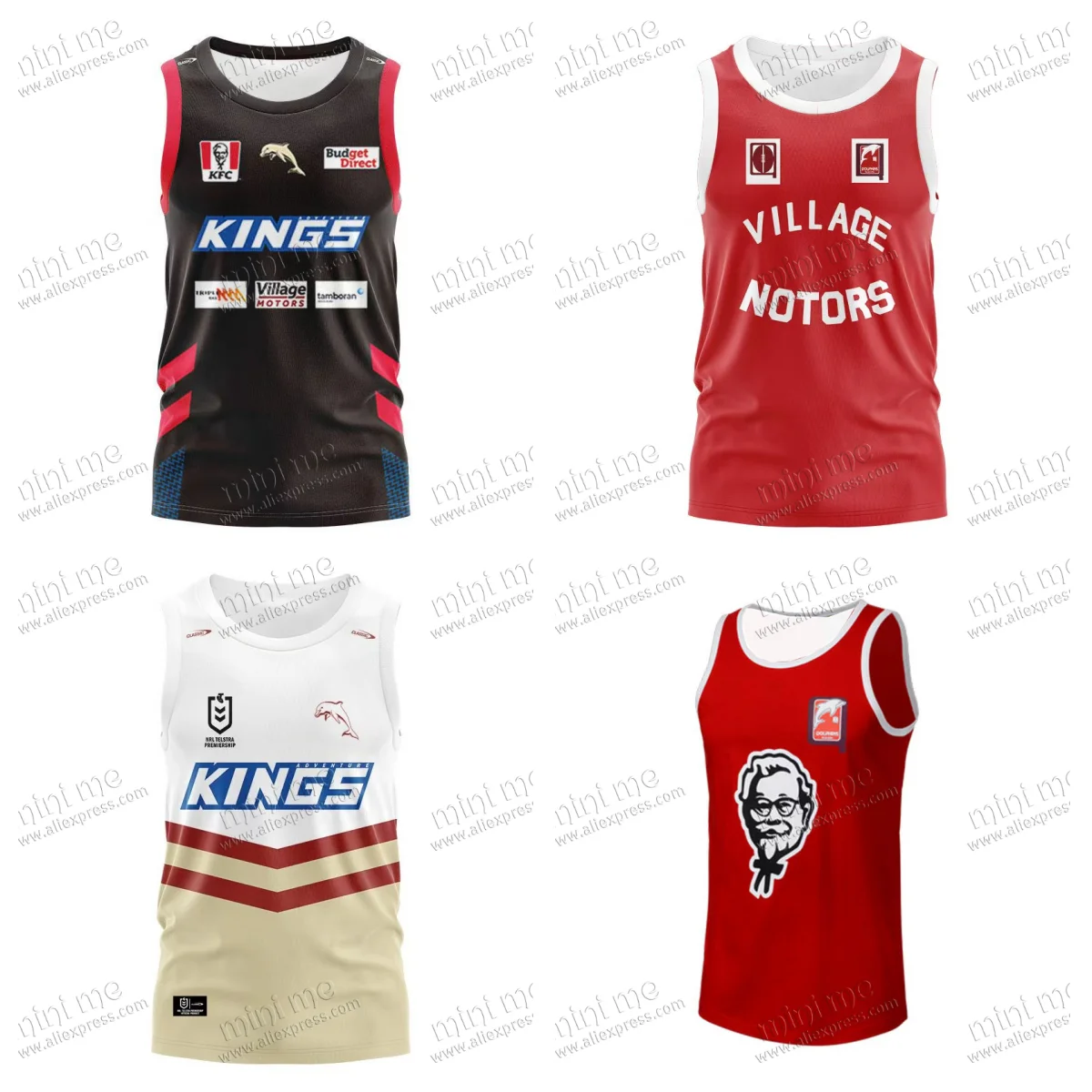 2025 Summer Hot-selling NRL Rugby Dolphins Home and Away Sports Quick-drying Sports Vest Breathable and Sweat-absorbing
2025 Summer Hot-selling NRL Rugby Dolphins Home and Away Sports Quick-drying Sports Vest Breathable and Sweat-absorbing