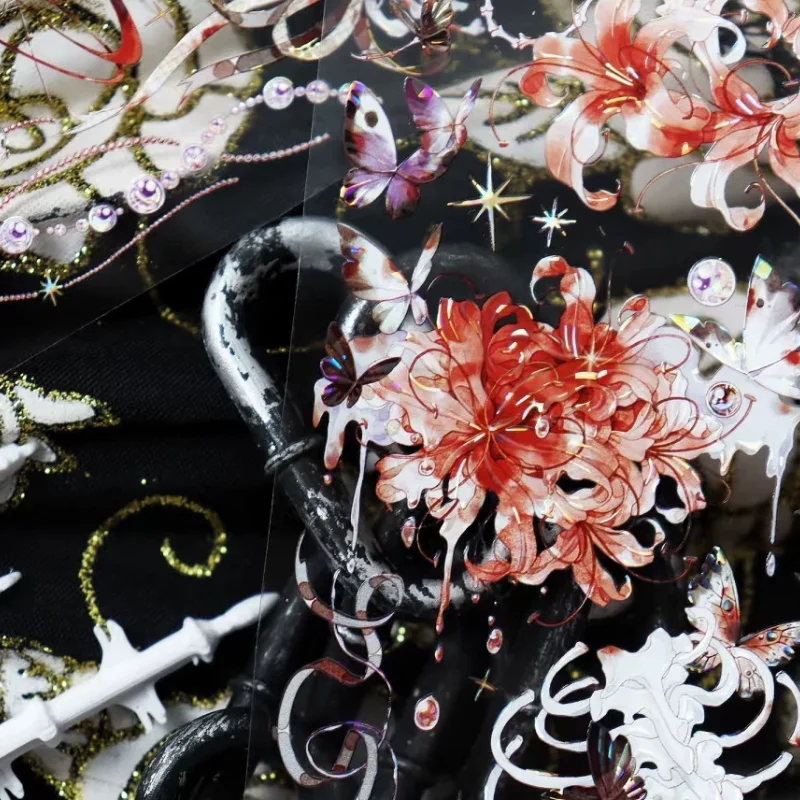 1 Loop Dark Aesthetic Washi Tape 3.3 New - "Night Of The Distant Realm," Sparkling Sweet Butterfly, Fragments Of Fear, Reincarna
1 Loop Dark Aesthetic Washi Tape 3.3 New - "Night Of The Distant Realm," Sparkling Sweet Butterfly, Fragments Of Fear, Reincarna