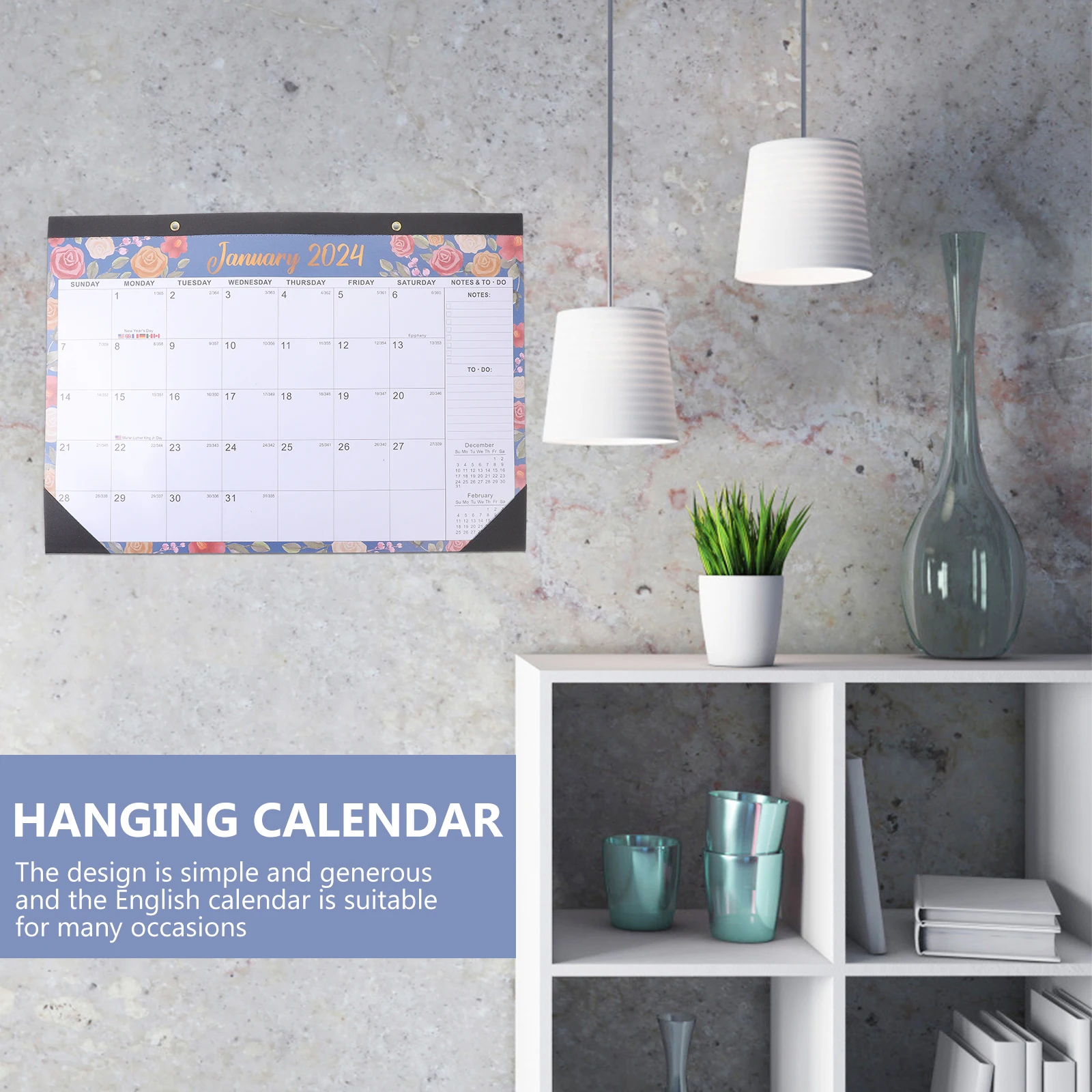 1pc Multi-Functional 2024 Wall Planner English Schedule Note Home Office Use Hanging Household Recording Simple Design
1pc Multi-Functional 2024 Wall Planner English Schedule Note Home Office Use Hanging Household Recording Simple Design
