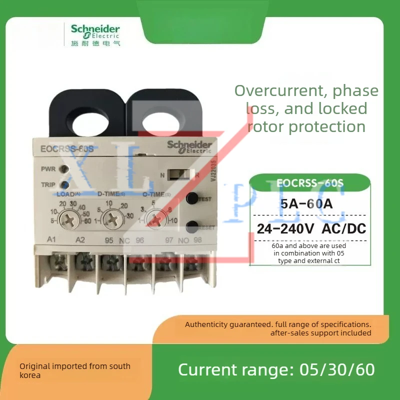 New original EOCRSS-60S white old electronic overcurrent relay 24-240V original imported
New original EOCRSS-60S white old electronic overcurrent relay 24-240V original imported