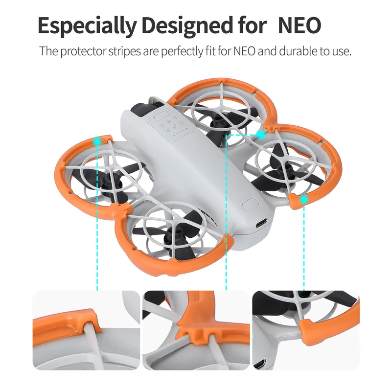 Propeller Guard For NEO Anti-collision Protector Bumper Bar Anti-drop Protection Ring For NEO Drone Accessory
Propeller Guard For NEO Anti-collision Protector Bumper Bar Anti-drop Protection Ring For NEO Drone Accessory