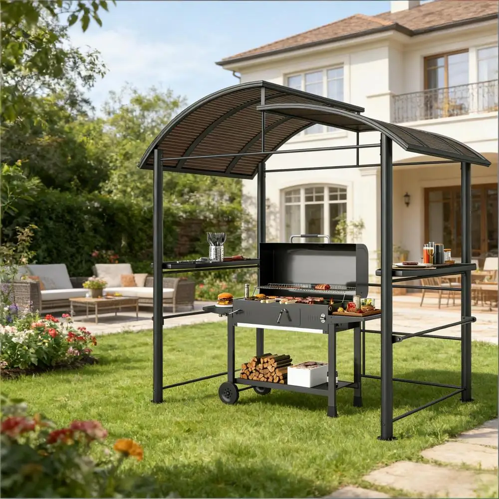 Ye Outdoor Pergola Canopy for Pool, BBQ Cooking and Outdoor Grill - Gazebo Canopy Shelter
Ye Outdoor Pergola Canopy for Pool, BBQ Cooking and Outdoor Grill - Gazebo Canopy Shelter