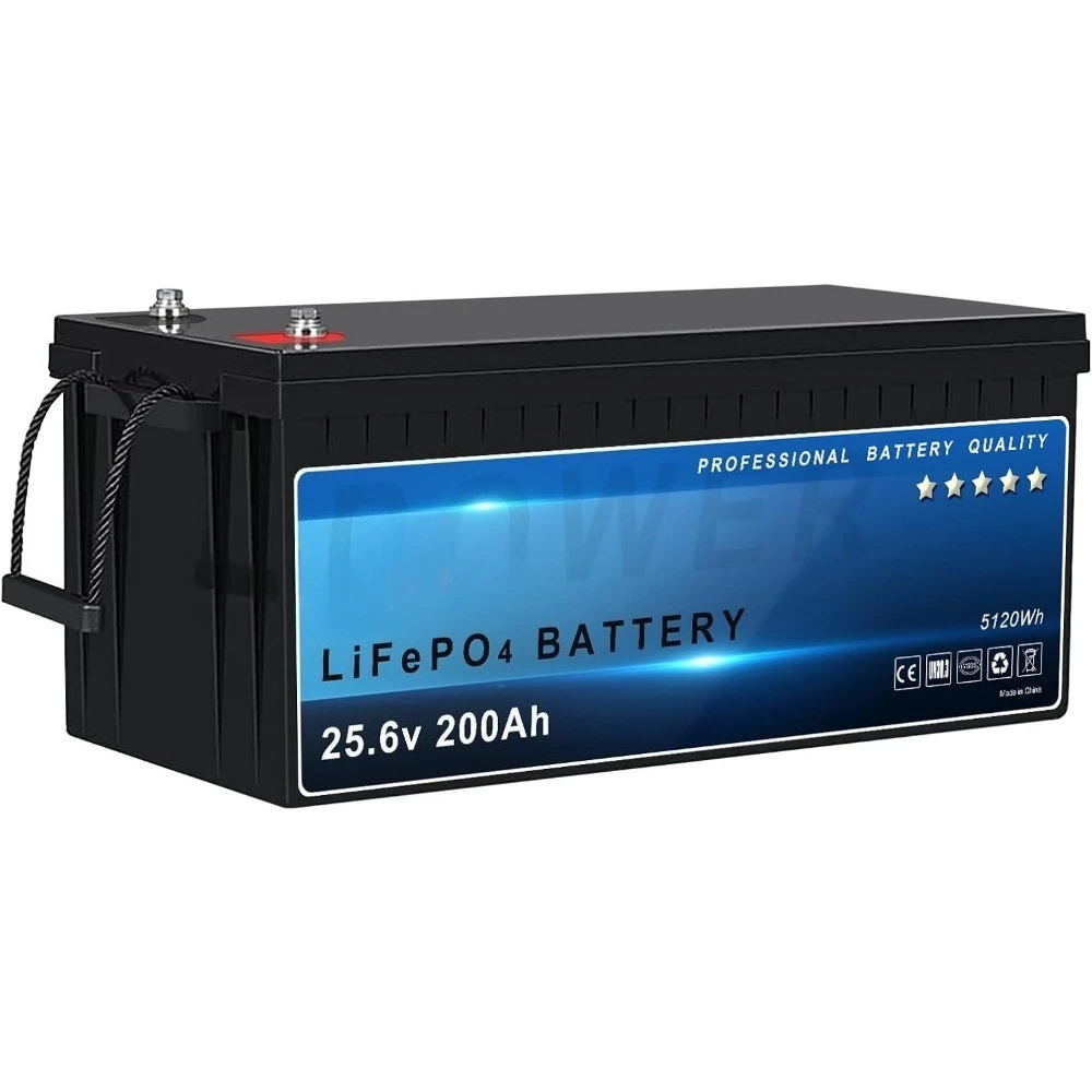 24V 200Ah LiFePO4 Lithium Battery, 5000+ Deep Cycle Lithium Battery, Built-in 200A BMS, Max. 5120Wh Energy, Perfect for Marine,
24V 200Ah LiFePO4 Lithium Battery, 5000+ Deep Cycle Lithium Battery, Built-in 200A BMS, Max. 5120Wh Energy, Perfect for Marine,