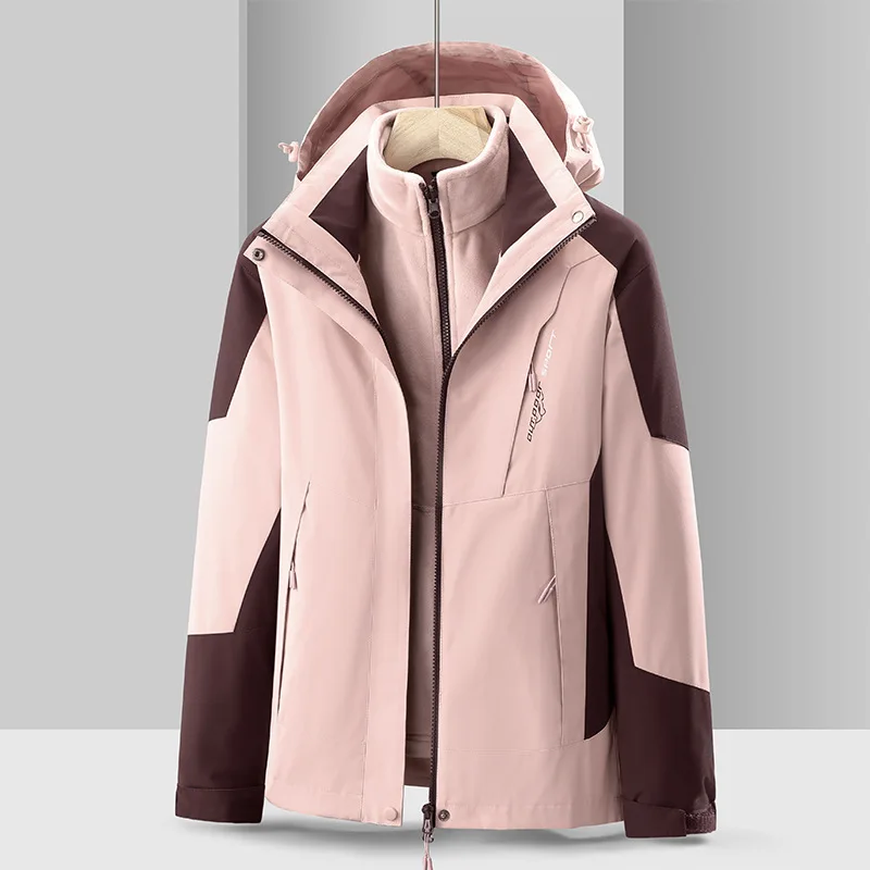 Two-pieces Sets 3 in 1 Good Quality Men Slim Jackets Men Winter Hooded Jackets Fleece Parkas Male Outwear Casual Winter Parkas
Two-pieces Sets 3 in 1 Good Quality Men Slim Jackets Men Winter Hooded Jackets Fleece Parkas Male Outwear Casual Winter Parkas