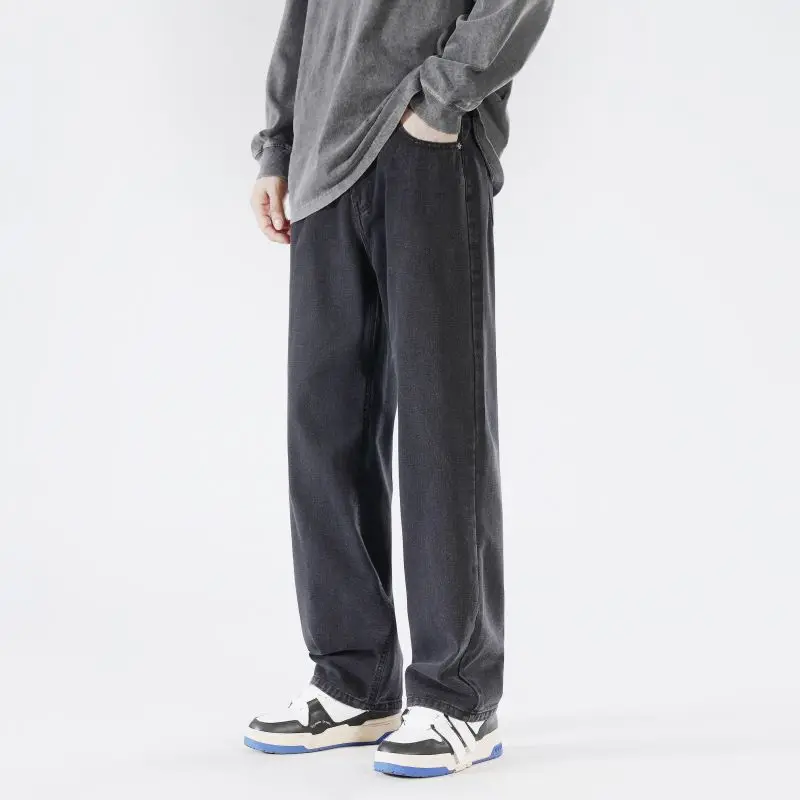 New Men'S Spring And Summer Trend Versatile Jeans Trousers Male Korean Version Fashion Relaxed Youth Loose Straight Leg Pants
New Men'S Spring And Summer Trend Versatile Jeans Trousers Male Korean Version Fashion Relaxed Youth Loose Straight Leg Pants