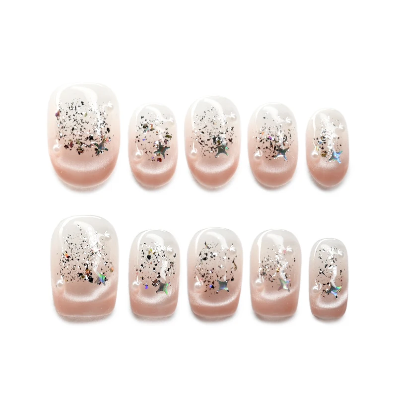 Pure Handmade Wearing Armor, Advanced Whitening Wearing Armor, High-quality Short Pearl Commuting Versatile Nail Piece
Pure Handmade Wearing Armor, Advanced Whitening Wearing Armor, High-quality Short Pearl Commuting Versatile Nail Piece