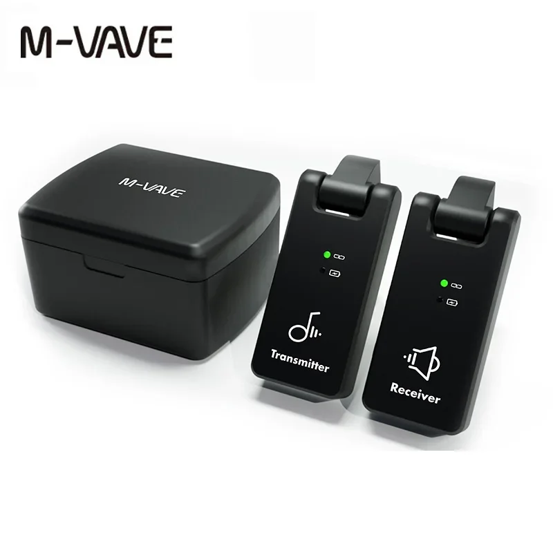 M-vave 2.4G Wireless System Transmitter Receiver 4-Channel WP-8 Electric Guitar With Wireless Recharge Box Stringed Accessory
M-vave 2.4G Wireless System Transmitter Receiver 4-Channel WP-8 Electric Guitar With Wireless Recharge Box Stringed Accessory