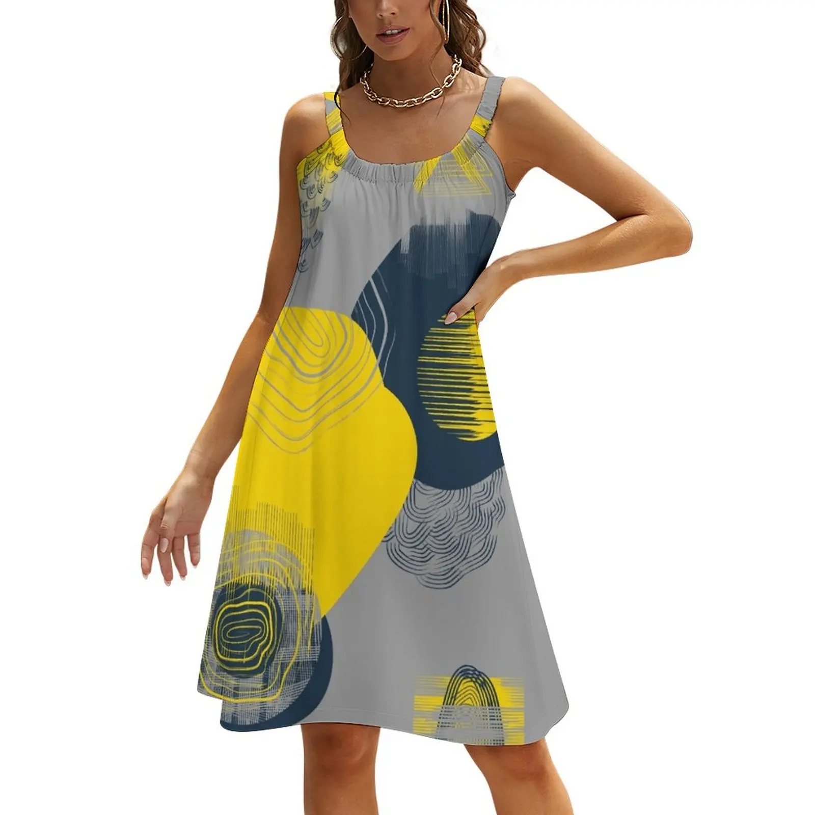 Colour and pattern - Abstract 2 Beach Sling Skirt summer dress women 2024 party dresses women
Colour and pattern - Abstract 2 Beach Sling Skirt summer dress women 2024 party dresses women