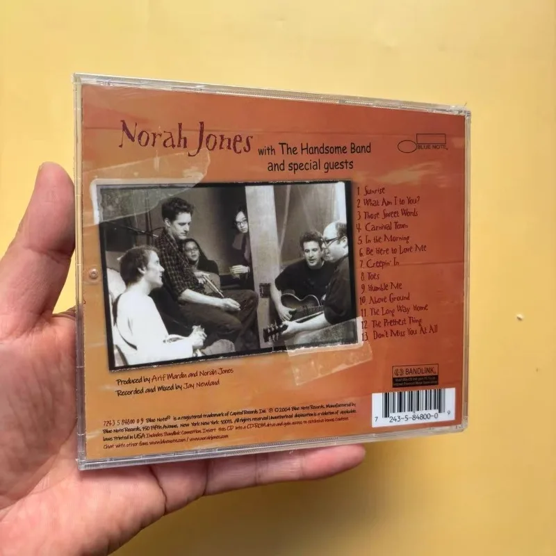 Norah Jones Music CD Pop R&B Hip Hop Rock Classic Hits Collection High HIFI Audio Car Stereo Gift for Music Lovers
Norah Jones Music CD Pop R&B Hip Hop Rock Classic Hits Collection High HIFI Audio Car Stereo Gift for Music Lovers