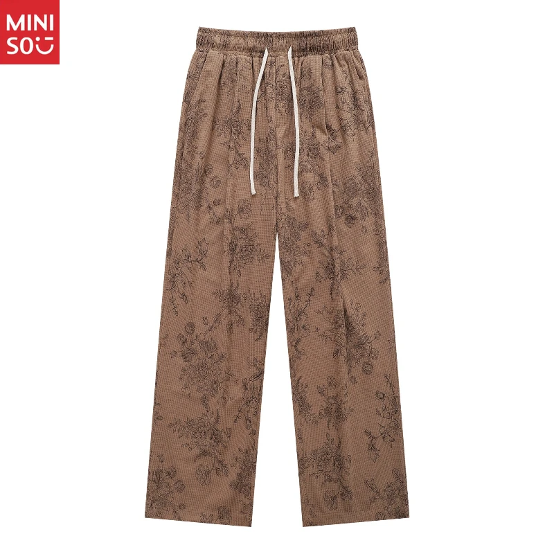 American Retro Floral Print Waffle Pants Unisex Loose Lazy Style Wide Leg Trendy
American Retro Floral Print Waffle Pants Unisex Loose Lazy Style Wide Leg Trendy