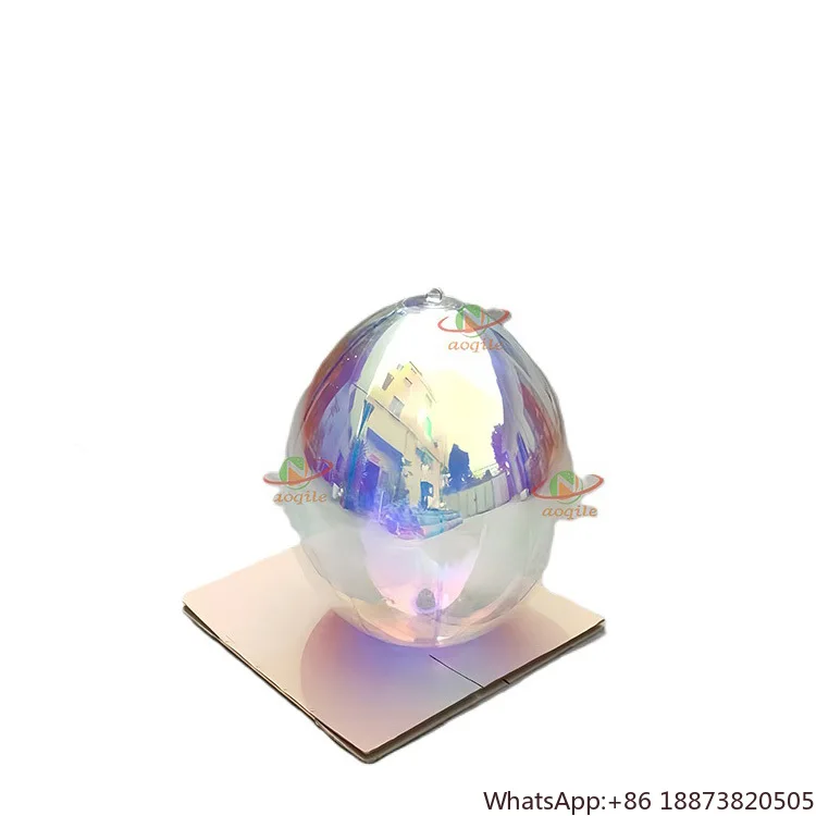 Commercial Exquisite Inflatable Colorful Mirror Balloon Large Led Reflective Balloon Decoration
Commercial Exquisite Inflatable Colorful Mirror Balloon Large Led Reflective Balloon Decoration