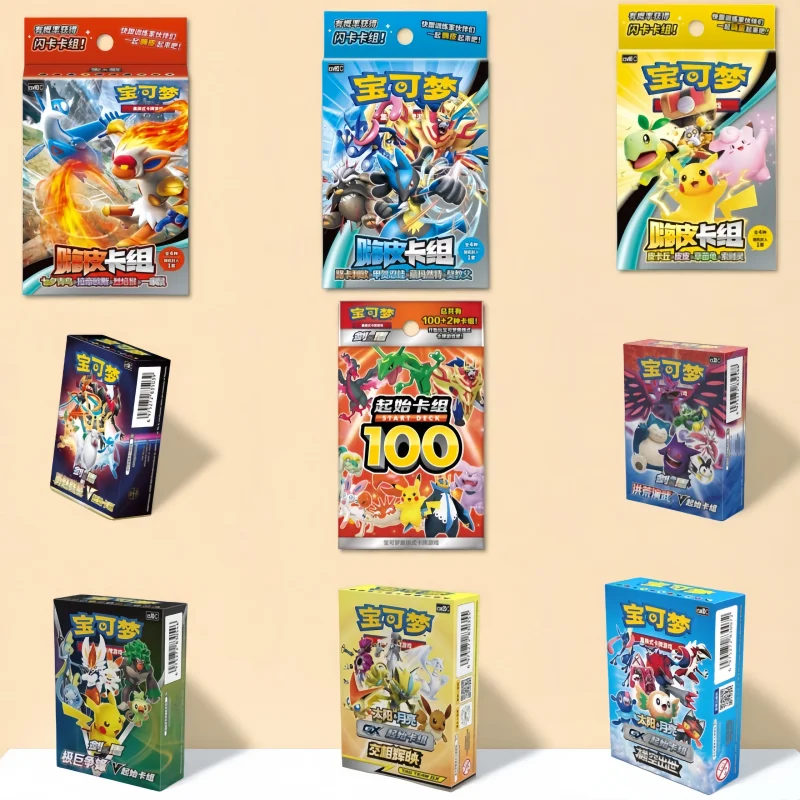 Китайские Pokes Ptcg Start Deck для начинающих, случайные карточки, подарок для новичков в анимации, производные коллекционные карточные игры
Китайские Pokes Ptcg Start Deck для начинающих, случайные карточки, подарок для новичков в анимации, производные коллекционные карточные игры