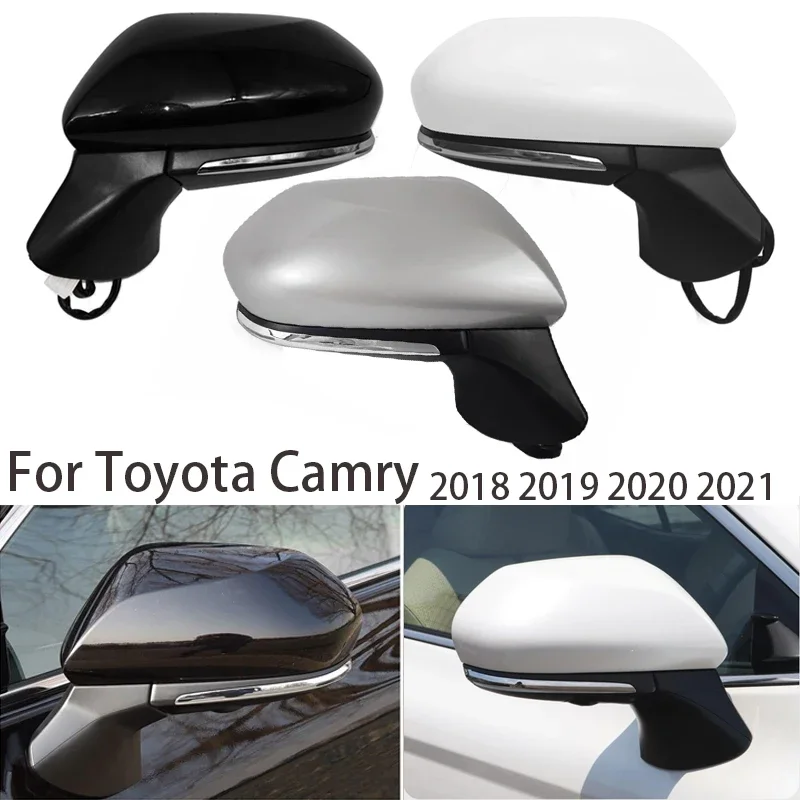 For Toyota Camry 2018 2019-2021 Left and Right Car Folding Side Rearview Mirror Assembly Auto Accessory With Lamp Lens Heating
For Toyota Camry 2018 2019-2021 Left and Right Car Folding Side Rearview Mirror Assembly Auto Accessory With Lamp Lens Heating