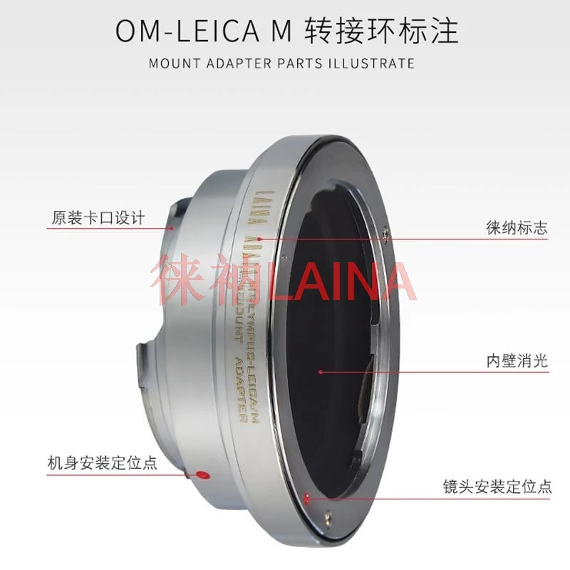 OM-LM Adapter ring for olympus om lens to Leica M L/M lm m10 M9 M8 M7 M6 M5 m3 m2 M-P mp240 m9p camera TECHART LM-EA7
OM-LM Adapter ring for olympus om lens to Leica M L/M lm m10 M9 M8 M7 M6 M5 m3 m2 M-P mp240 m9p camera TECHART LM-EA7