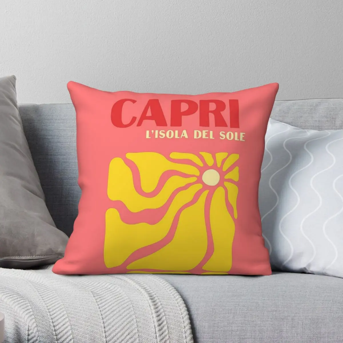 Capri Sunset Vacation Places Square Pillowcase Polyester Linen Velvet Creative Decorative Throw Pillow Case Home Cushion Cover
Capri Sunset Vacation Places Square Pillowcase Polyester Linen Velvet Creative Decorative Throw Pillow Case Home Cushion Cover