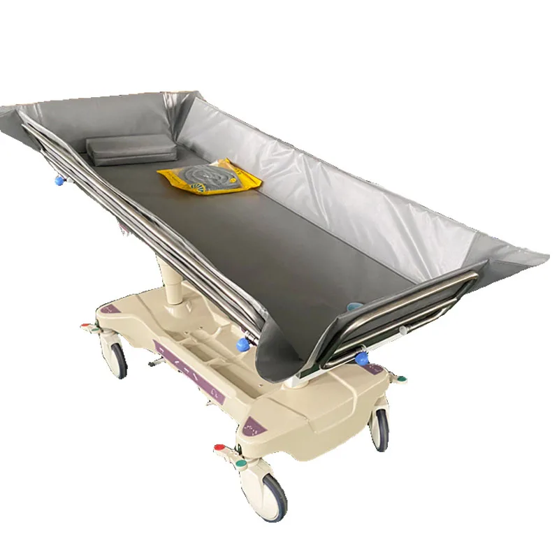 High Quality Electric Adjustable Bathing Trolley Bed For Hospital Use Made Of Durable Metal
High Quality Electric Adjustable Bathing Trolley Bed For Hospital Use Made Of Durable Metal
