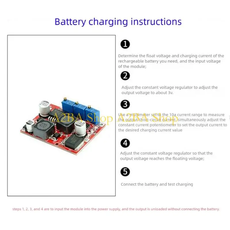 A2BA Universally Voltages Regulator Chargers Module Automatic Current Control
A2BA Universally Voltages Regulator Chargers Module Automatic Current Control