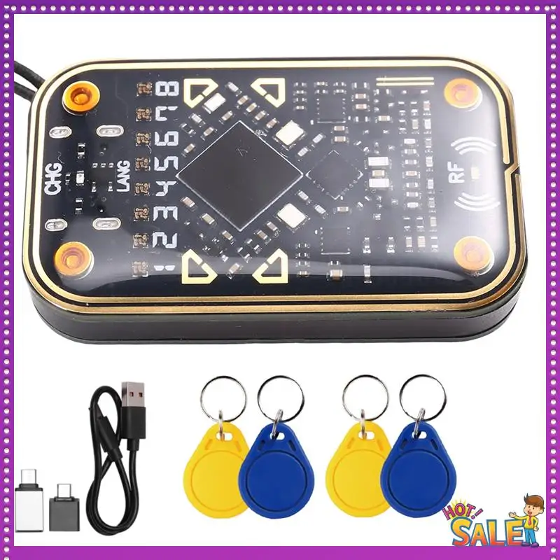 AA87 Chameleon Ultra V2.0 RFID Смарт-чип-эмулятор + 2Xcuid/UID-брелок 125 кГц 13,56 МГц Декодирование карт NFC Дубликатор
AA87 Chameleon Ultra V2.0 RFID Смарт-чип-эмулятор + 2Xcuid/UID-брелок 125 кГц 13,56 МГц Декодирование карт NFC Дубликатор