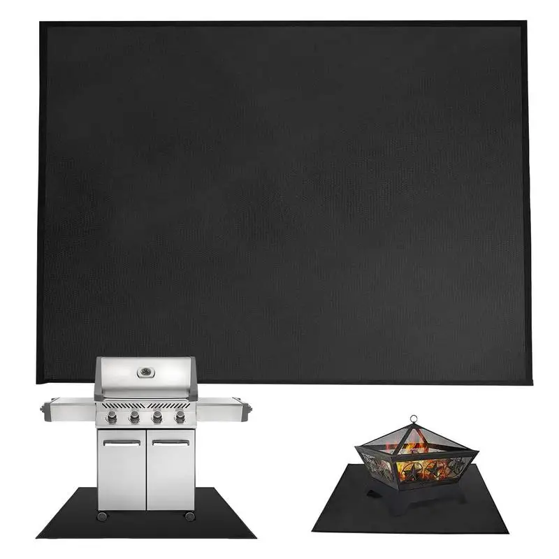 Under Grill Mat for Outdoor Charcoal Gas Grill Smoker Heat Resistant BBQ Fireproof Mat for Patio Lawn Garden Floor
Under Grill Mat for Outdoor Charcoal Gas Grill Smoker Heat Resistant BBQ Fireproof Mat for Patio Lawn Garden Floor