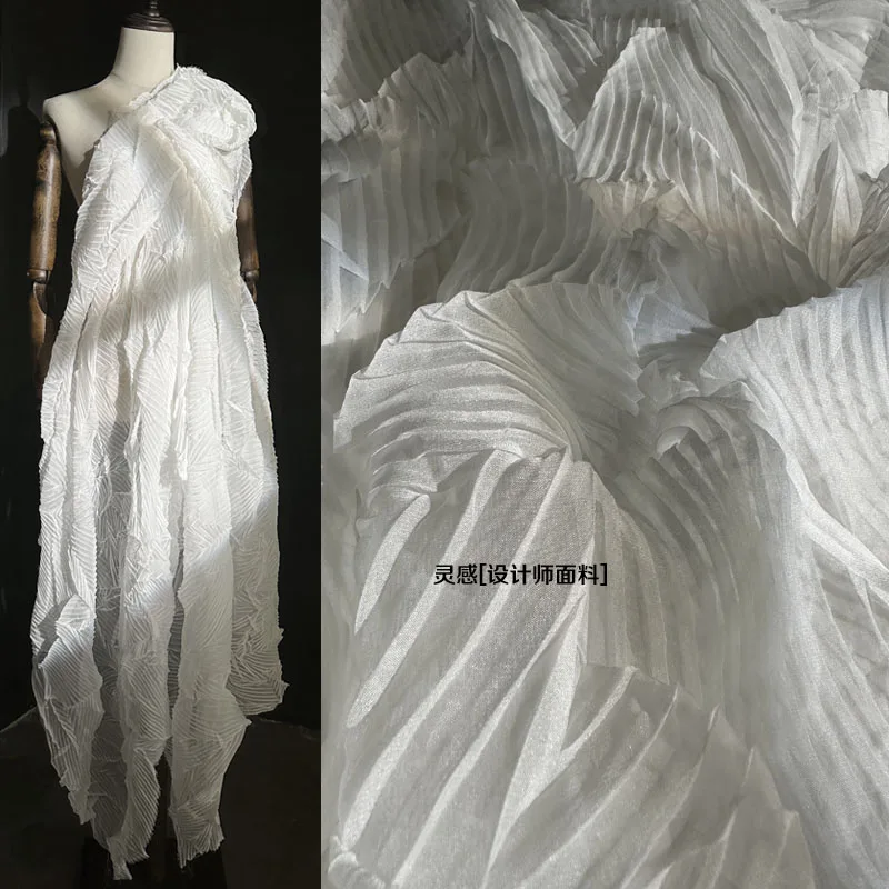 Soft Three-dimensional Pleated Fabric Designer Wholesale Cloth Apparel Diy Sewing Material
Soft Three-dimensional Pleated Fabric Designer Wholesale Cloth Apparel Diy Sewing Material