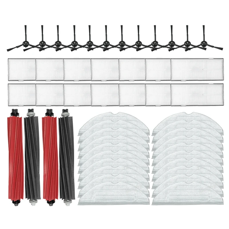 For Roborock S8 / S8+ Plus Vacuum Parts Main Roller Side Brush Hepa Filter Mop Cloth Replacement Accessories
For Roborock S8 / S8+ Plus Vacuum Parts Main Roller Side Brush Hepa Filter Mop Cloth Replacement Accessories