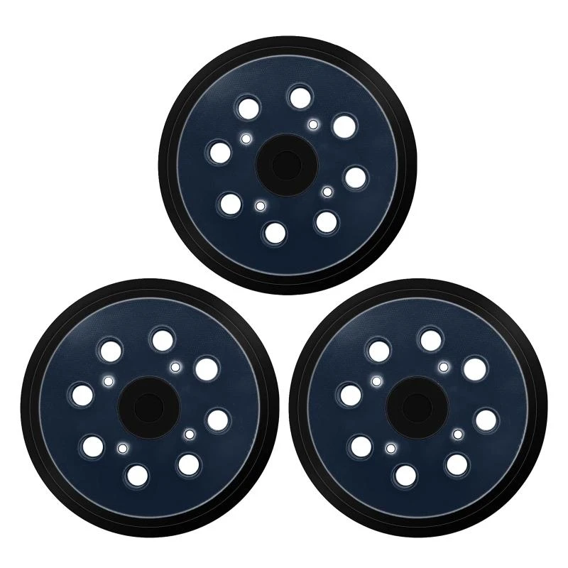 3 Pcs Sanding Disc Pad 5-in 125mm 4-Eye Multi-Hole Sanding Pad Sander Backing Pad Compatible for w/ BO5041 M9202B Polish
3 Pcs Sanding Disc Pad 5-in 125mm 4-Eye Multi-Hole Sanding Pad Sander Backing Pad Compatible for w/ BO5041 M9202B Polish