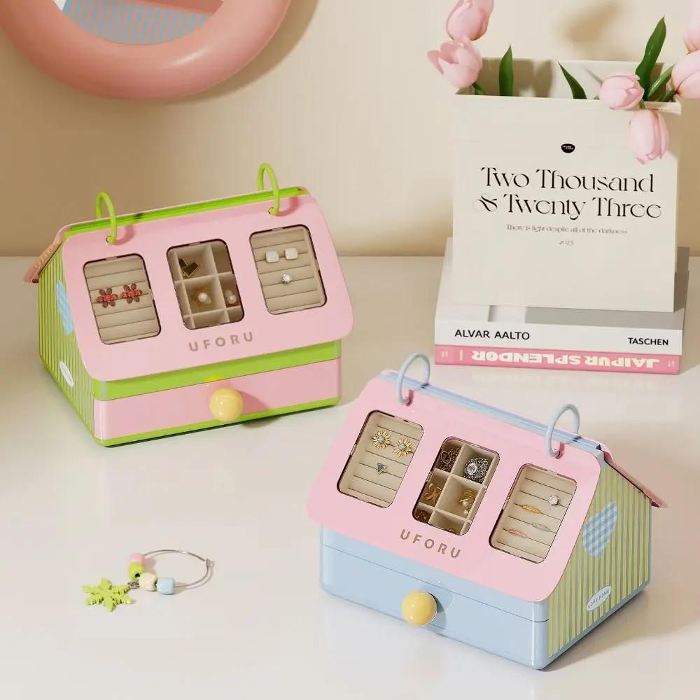 Large Capacity Desktop Drawer Storage Box Clear Window Multi-Compartment Earrings Necklace Storage Box Portable Macaron Colors
Large Capacity Desktop Drawer Storage Box Clear Window Multi-Compartment Earrings Necklace Storage Box Portable Macaron Colors