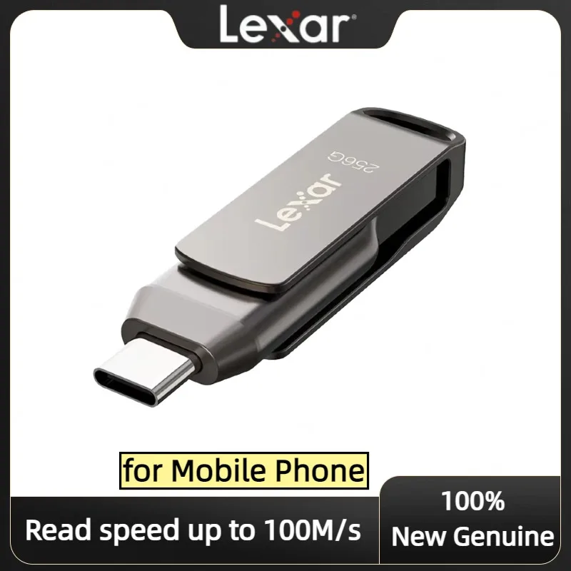 Original Lexar JumpDrive Dual Drive D400 USB 3.2 Type-C Type-A Flash Drive for Metal Housing Storage Expansion for PC
Original Lexar JumpDrive Dual Drive D400 USB 3.2 Type-C Type-A Flash Drive for Metal Housing Storage Expansion for PC